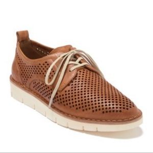 Trask Lena Perforated Leather Sneaker